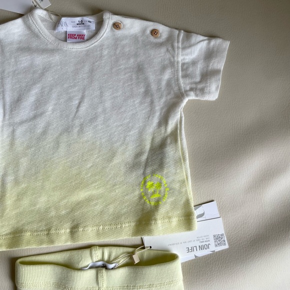 Zara Baby 2PC Matching Set 1-3 months - Picture 7 of 14